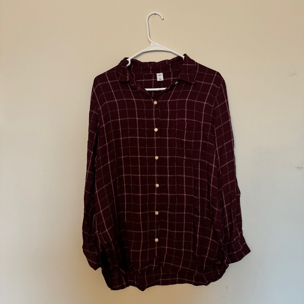 Old Navy Flannel Button-Up